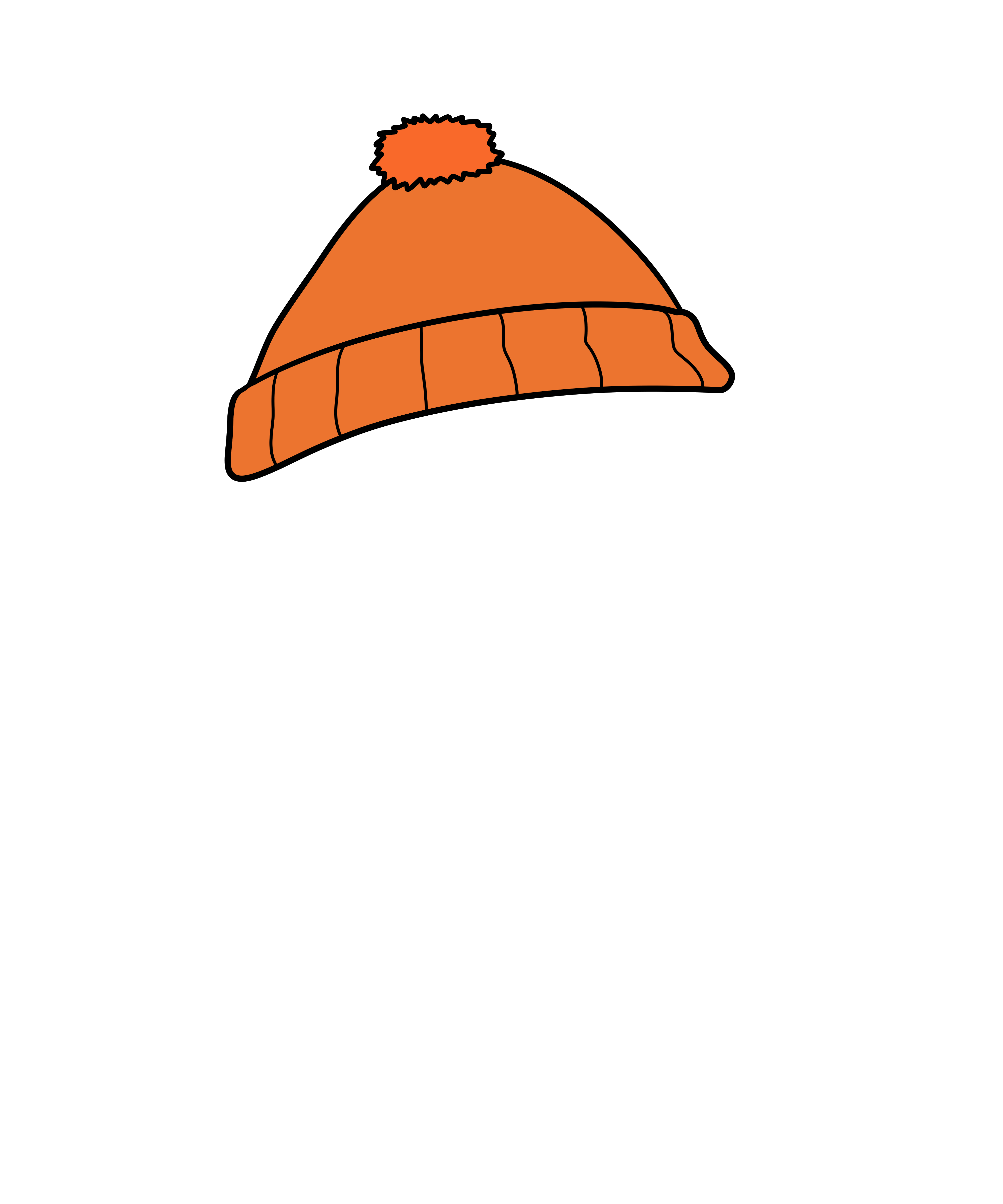 Beanie Orange